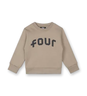 Arch Crewneck Weathered Teak