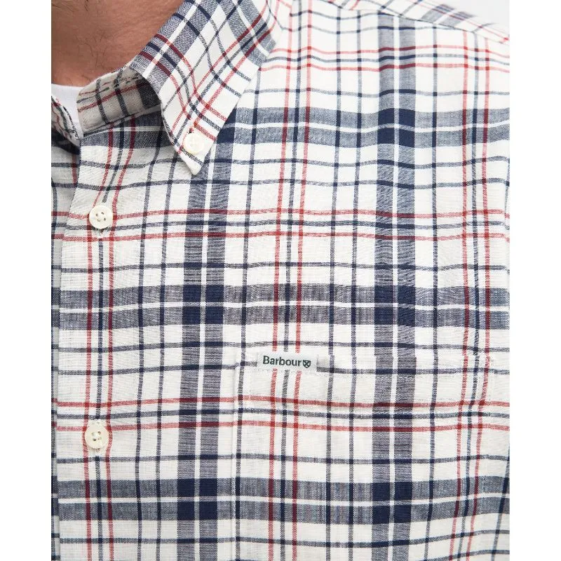 Barbour Drafthill Regular Fit Mens Shirt - Navy