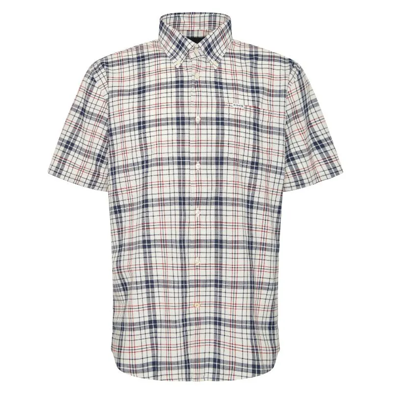 Barbour Drafthill Regular Fit Mens Shirt - Navy