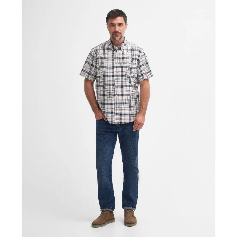 Barbour Drafthill Regular Fit Mens Shirt - Navy