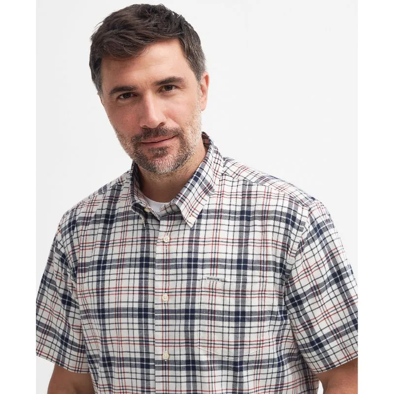 Barbour Drafthill Regular Fit Mens Shirt - Navy
