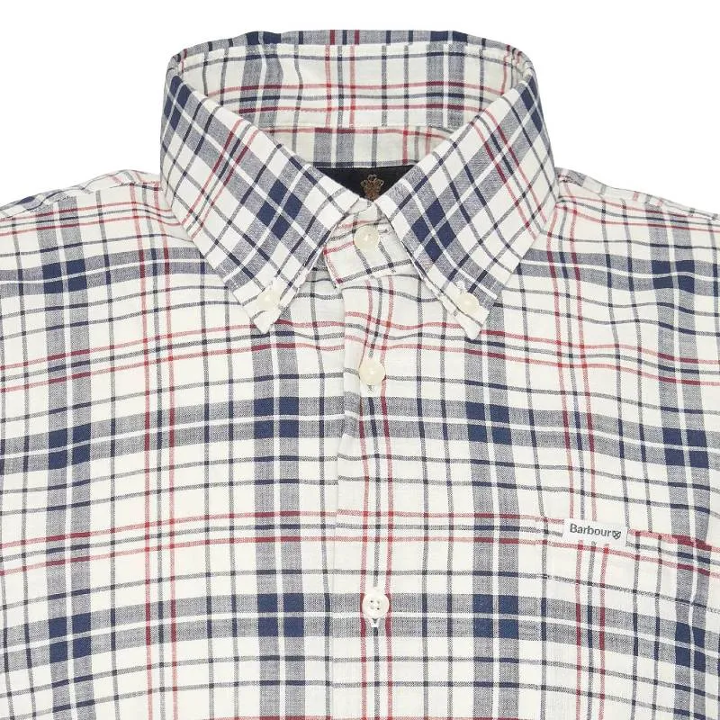Barbour Drafthill Regular Fit Mens Shirt - Navy