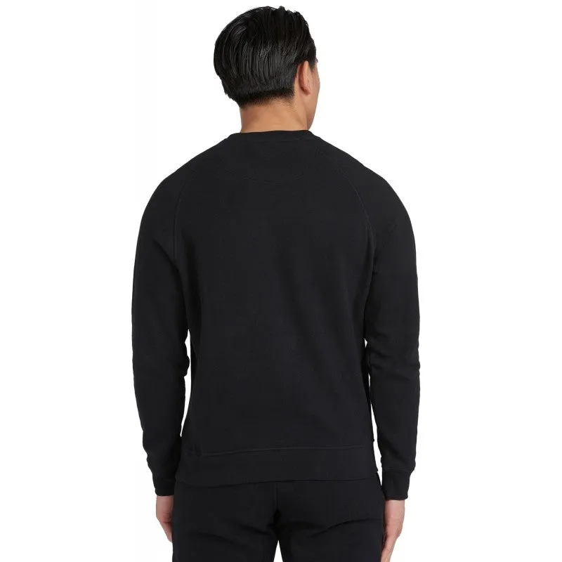 BARBOUR INTERNATIONAL ESSENTIAL CREW NECK SWEAT BLACK