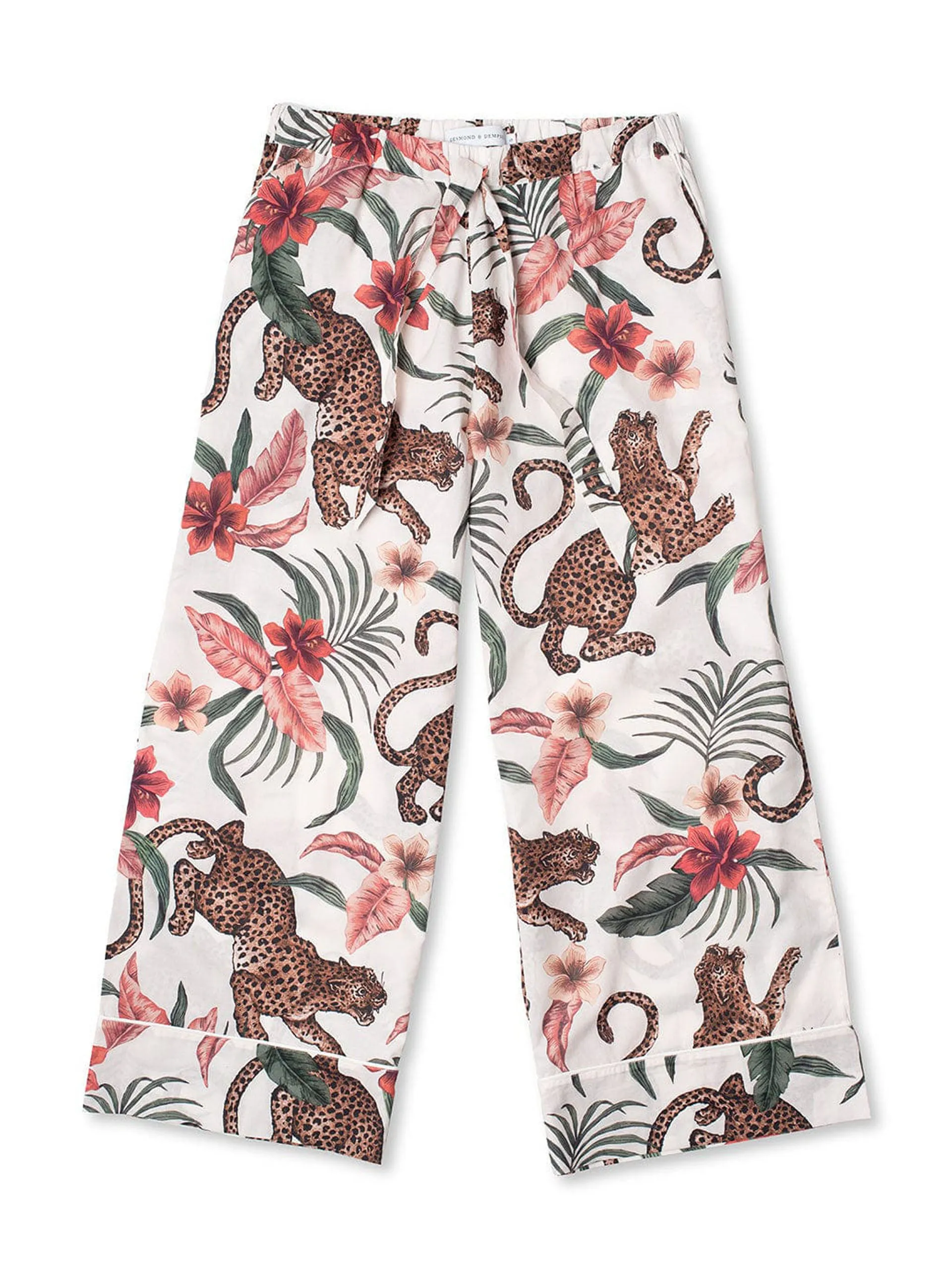 Cami and wide leg set soleia print cream