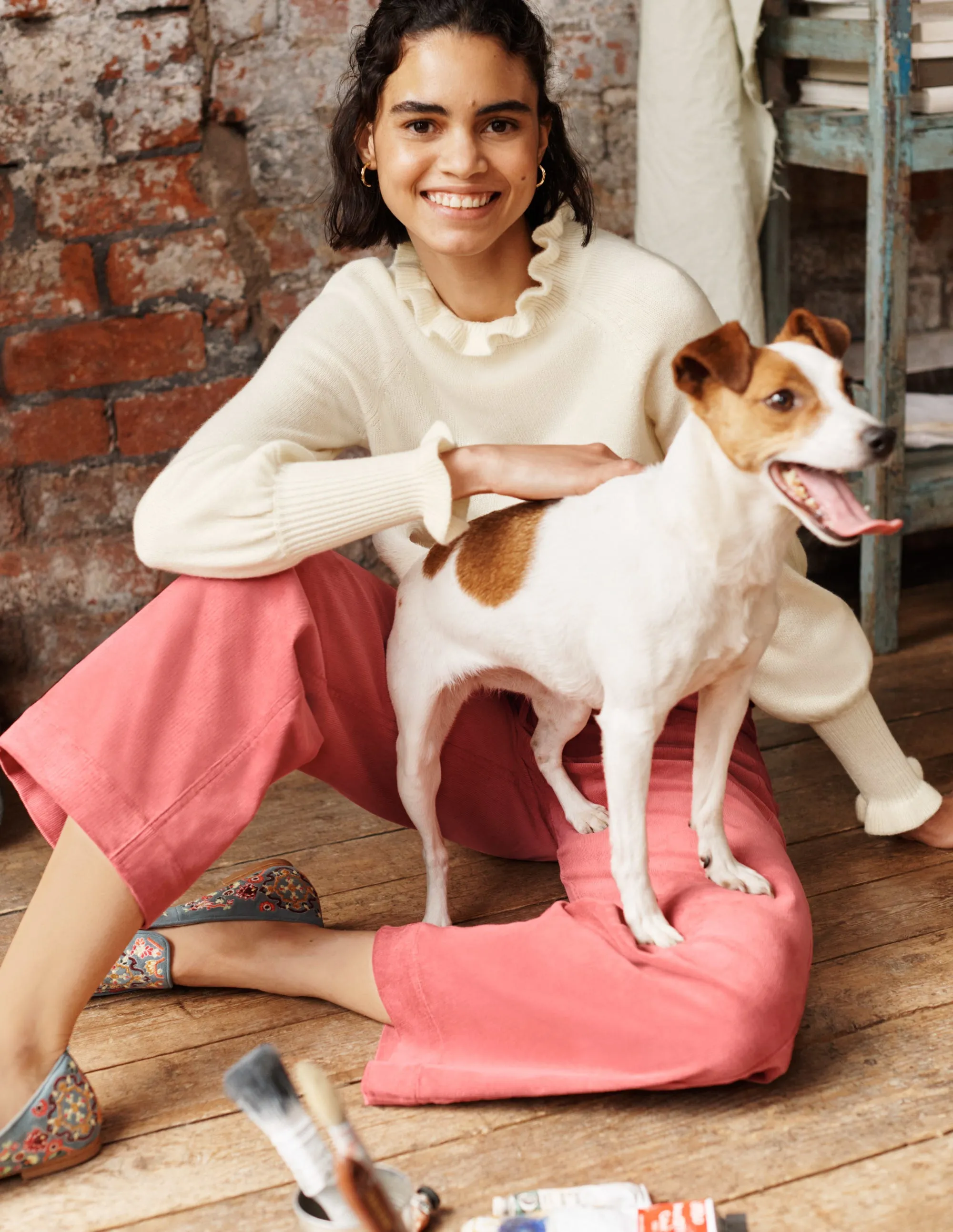 Cavendish Trousers-Dusty Rose