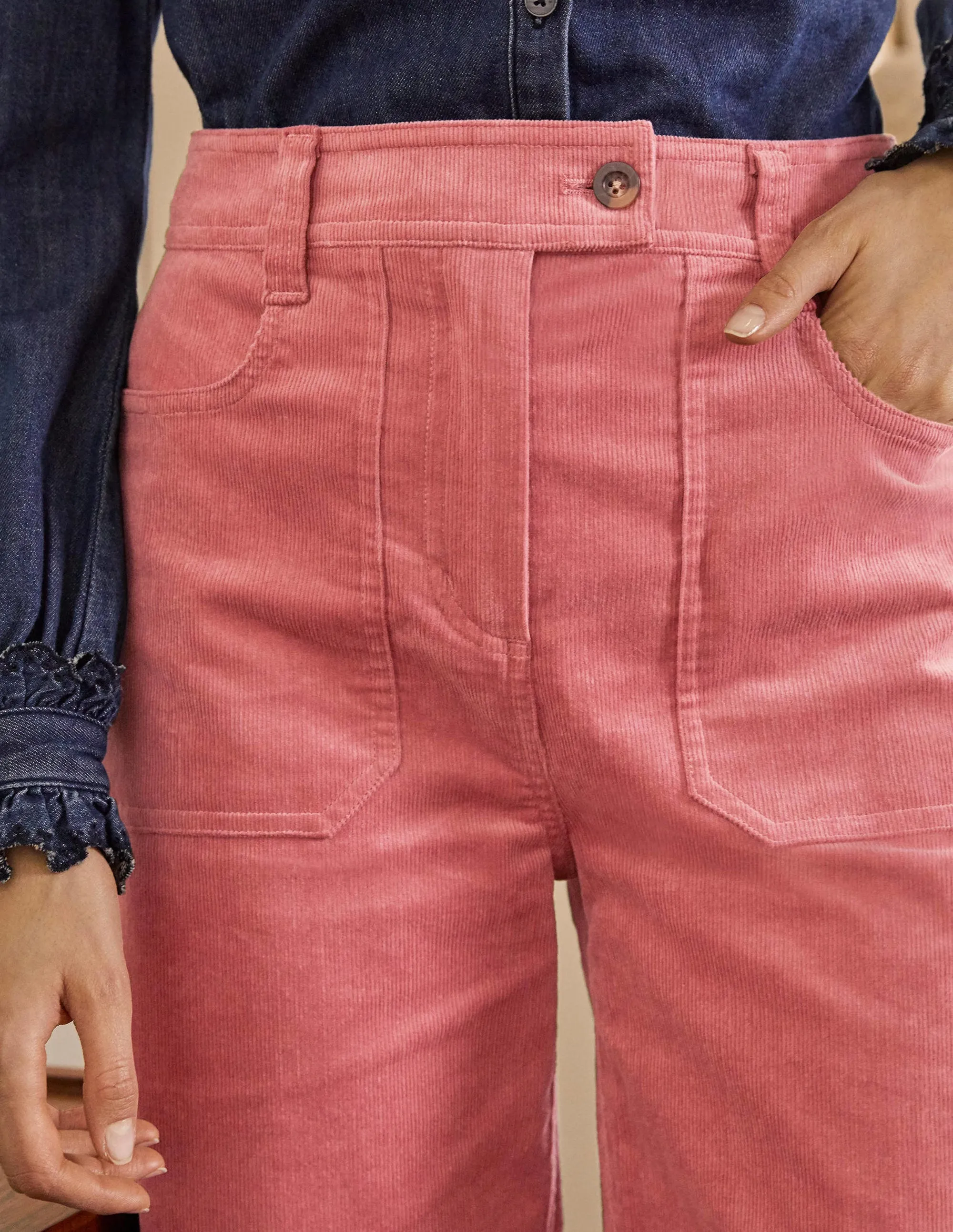 Cavendish Trousers-Dusty Rose
