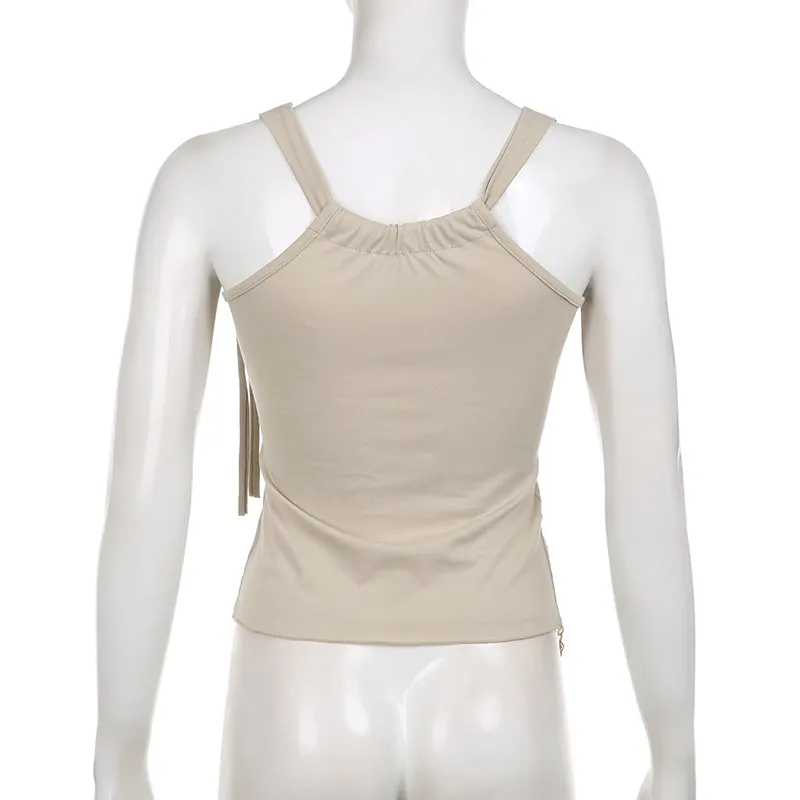 Chrisette Lace Spliced Camisole Top