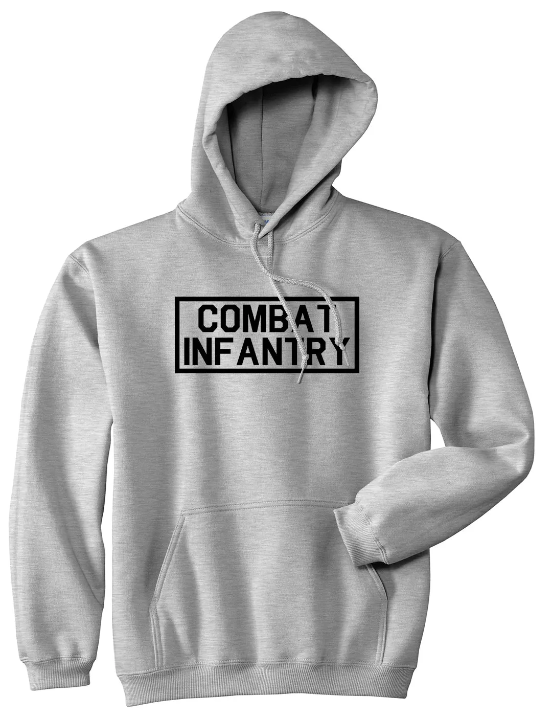 Combat Infantry Mens Pullover Hoodie