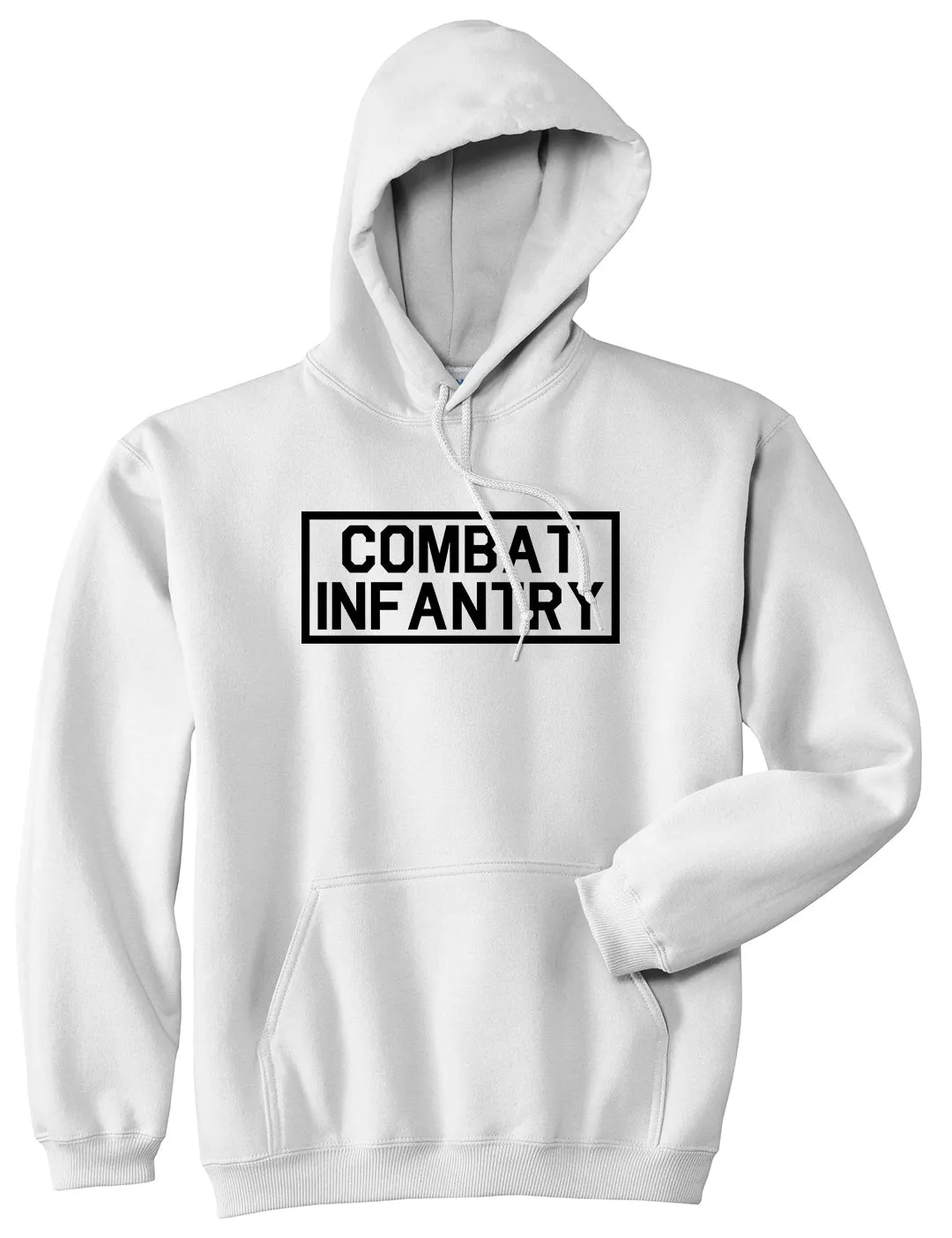 Combat Infantry Mens Pullover Hoodie