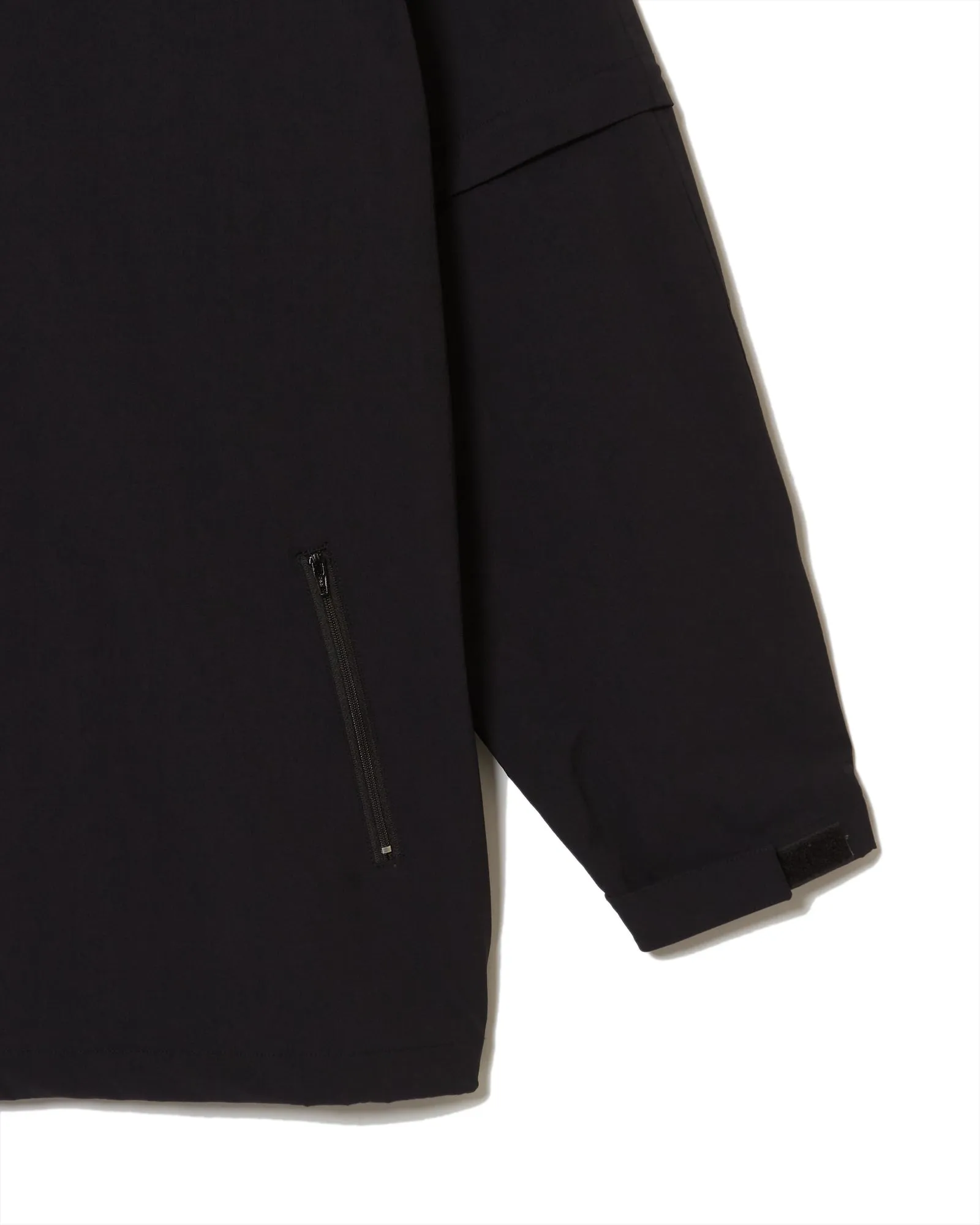 Convertible Stretch Nylon JKT  BLACK