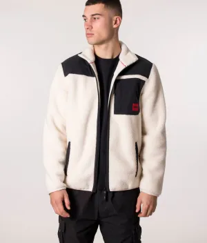 Demongras Fleece Zip Through Sweatshirt