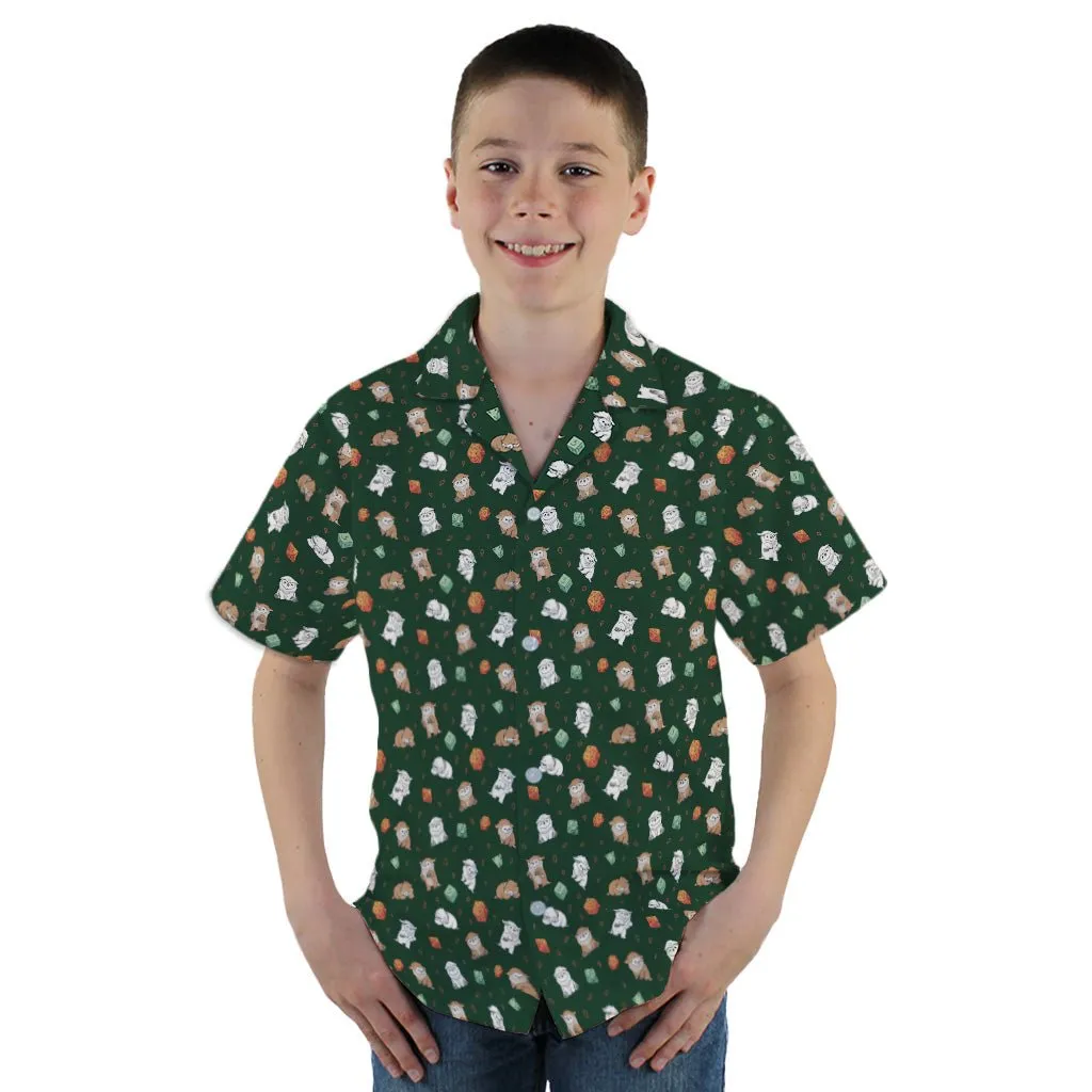 Dnd Owlbears Youth Hawaiian Shirt