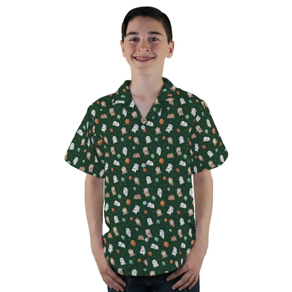 Dnd Owlbears Youth Hawaiian Shirt