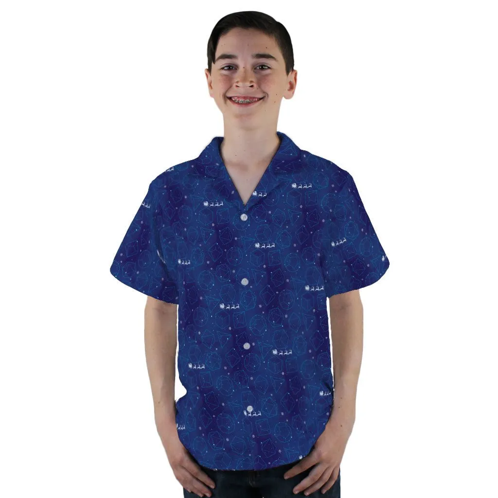 DND Space Dice Holiday Youth Hawaiian Shirt