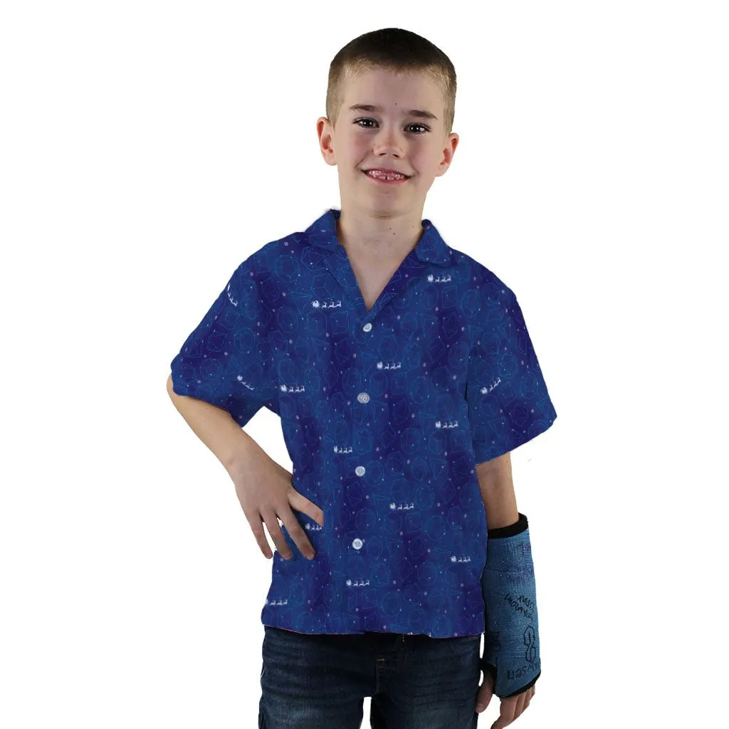DND Space Dice Holiday Youth Hawaiian Shirt
