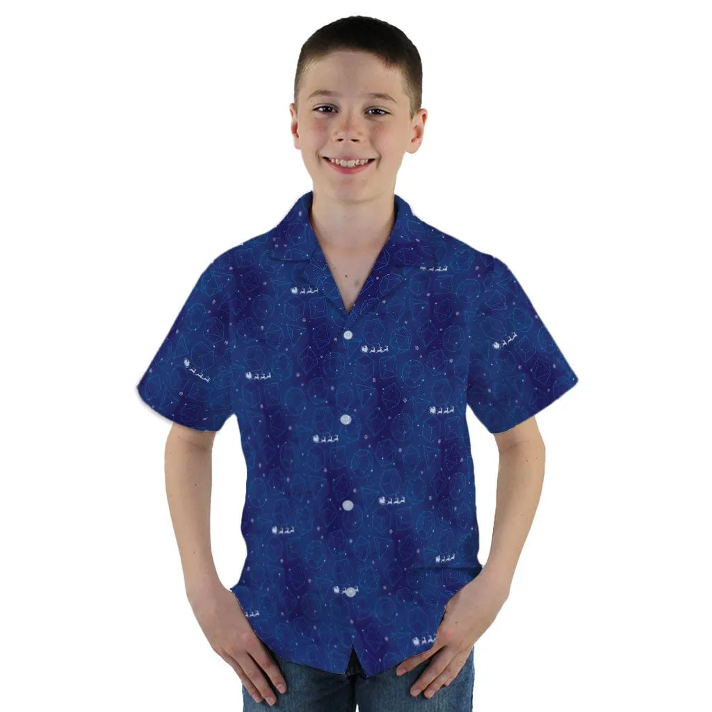 DND Space Dice Holiday Youth Hawaiian Shirt
