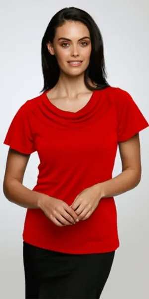 Eva Knit Ladies Short Sleeve Shirt 2227
