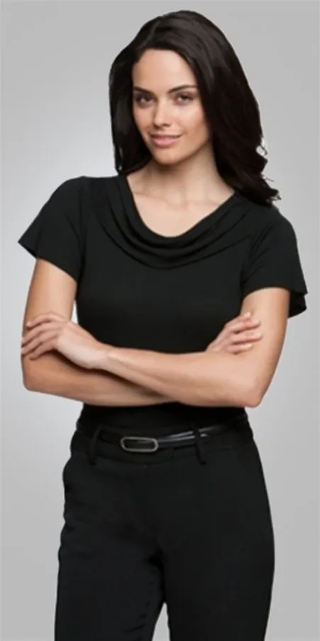 Eva Knit Ladies Short Sleeve Shirt 2227