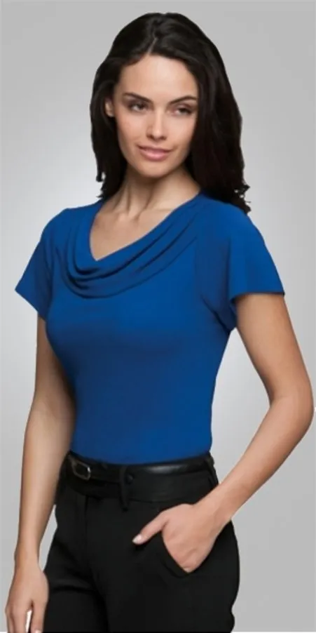 Eva Knit Ladies Short Sleeve Shirt 2227