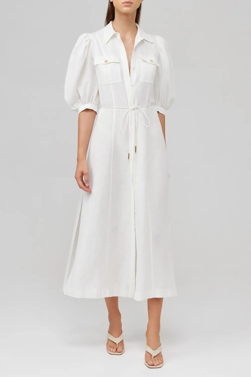 Hazel Dress- Ivory