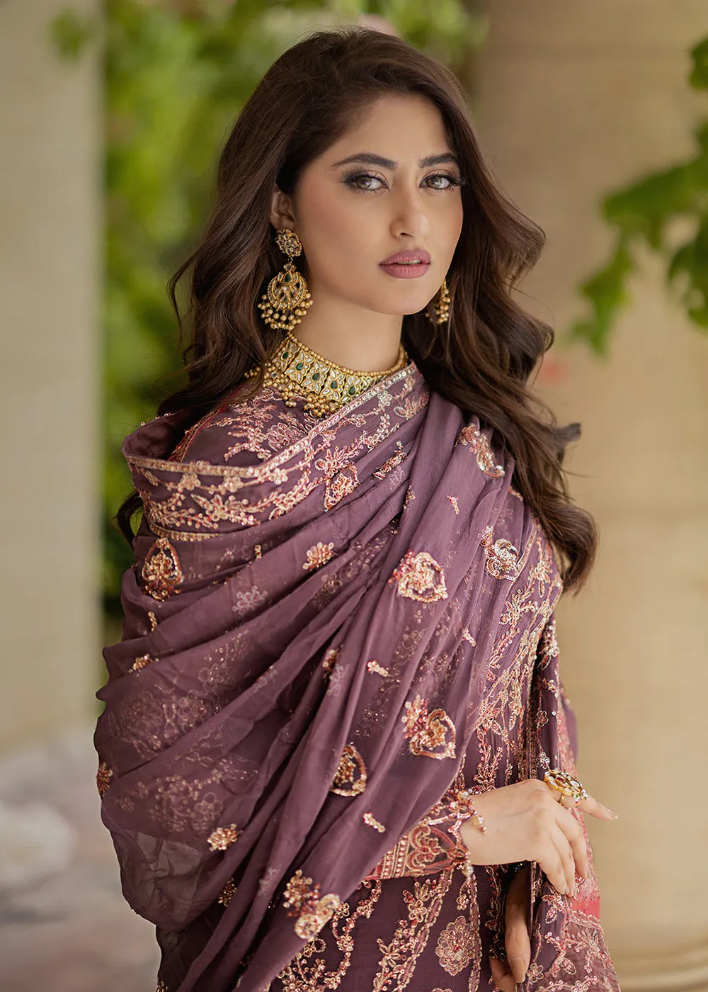 Ishq Aatish Luxury Chiffon '23 by Emaan Adeel | GULNAZ