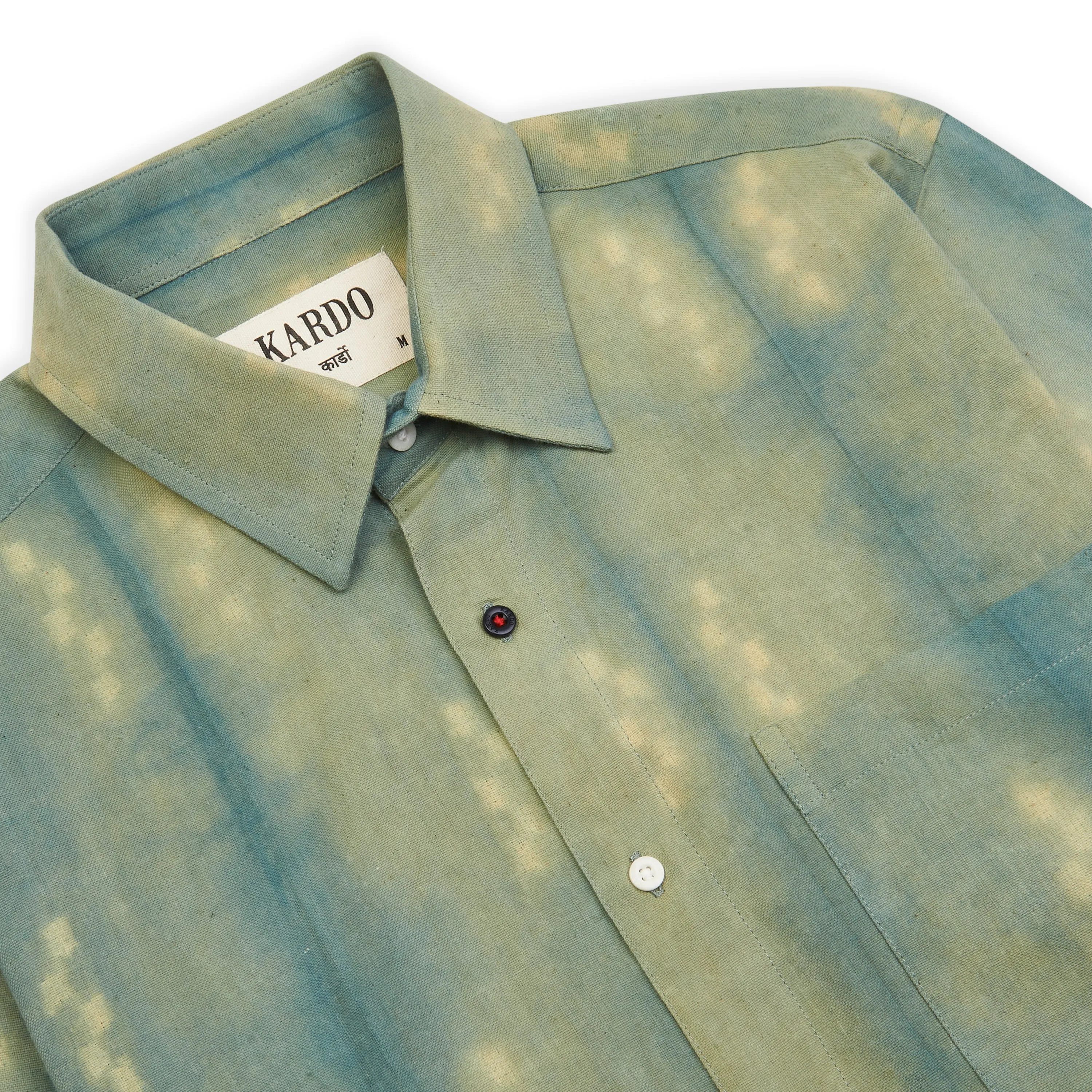 Kardo Ryan Shirt - Shibori Green