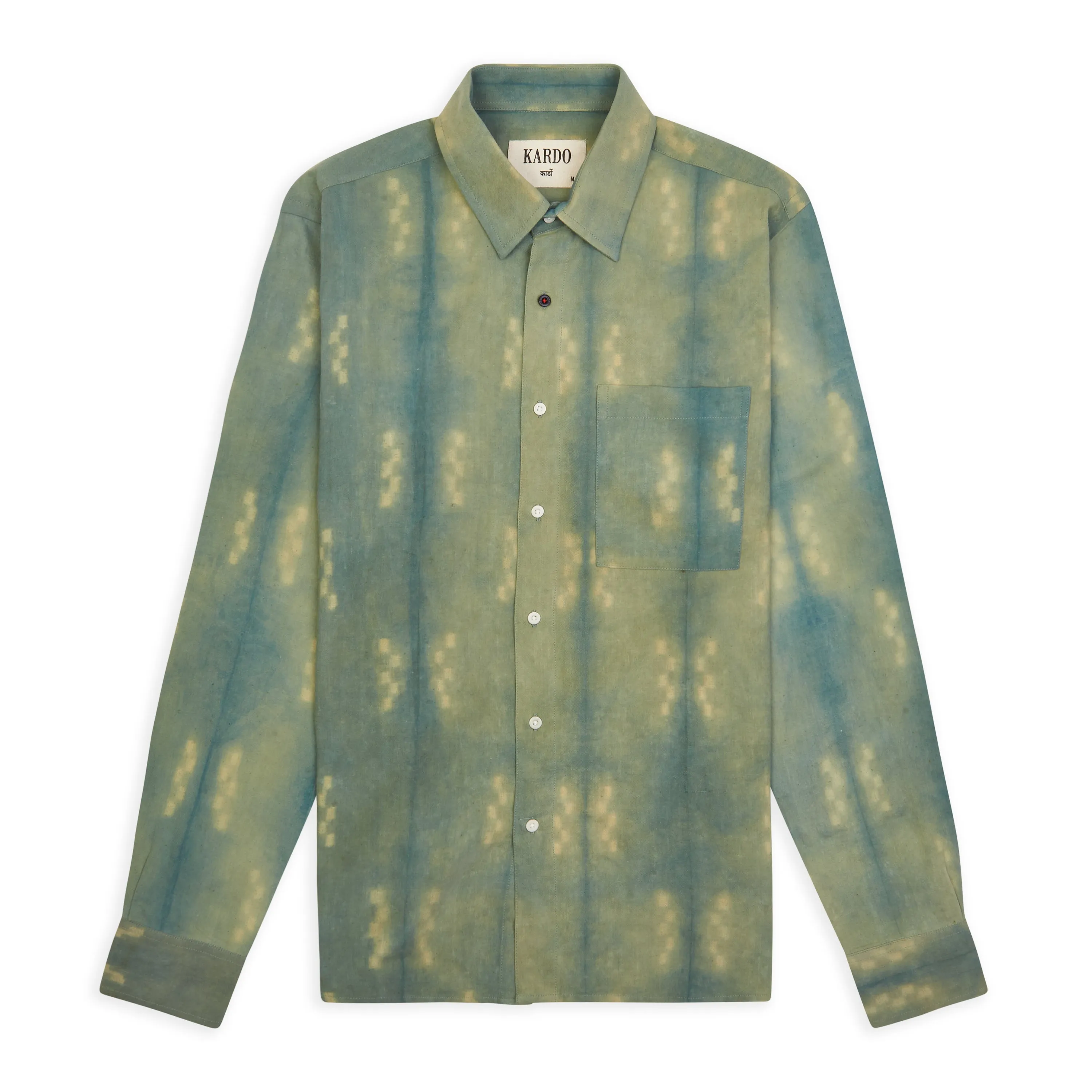 Kardo Ryan Shirt - Shibori Green