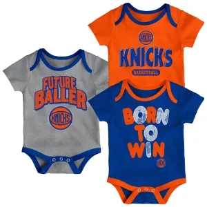 Knicks Future Baller 3-Pack Bodysuit Set