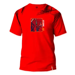 LA Boom 8X Street T-Shirt - Red