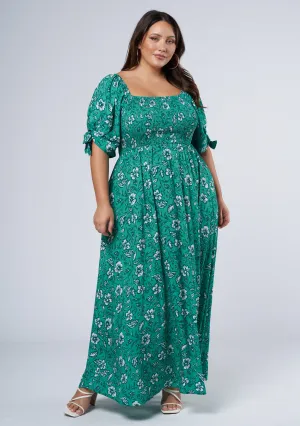 Maeve Ruffle Maxi Dress