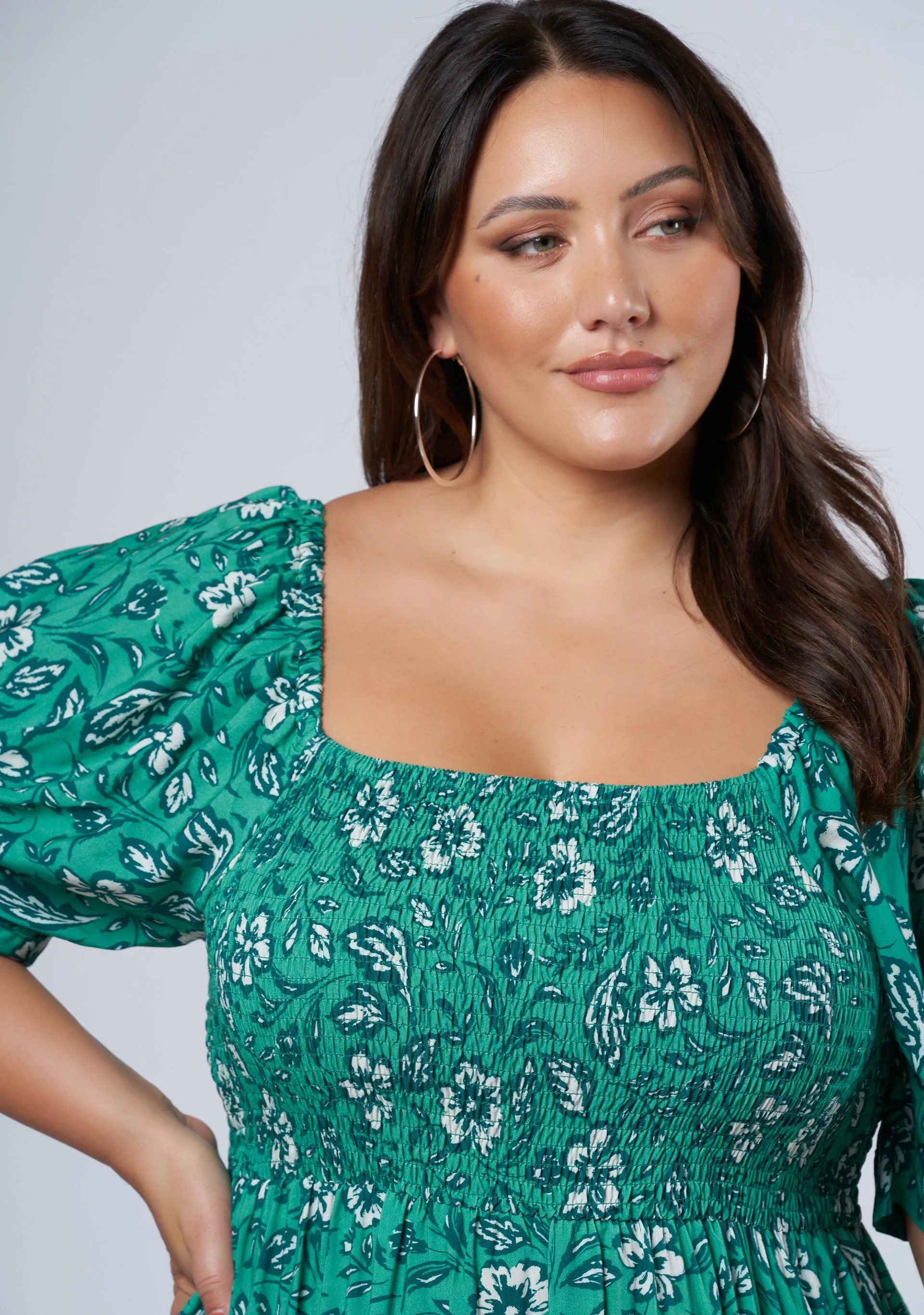 Maeve Ruffle Maxi Dress