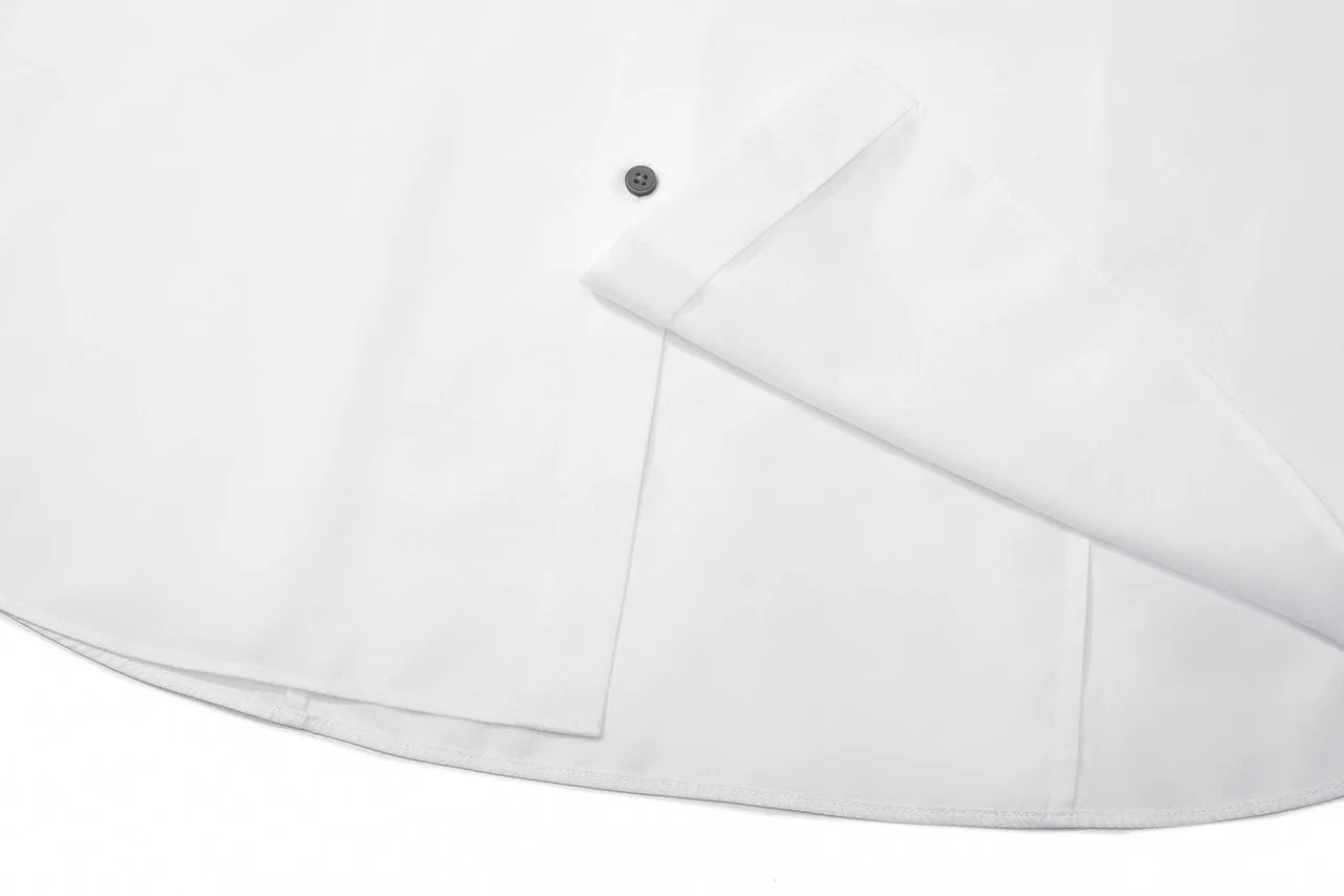 Non-Iron Super Soft Lyocell Blend Textured Shirt in Smart Fit