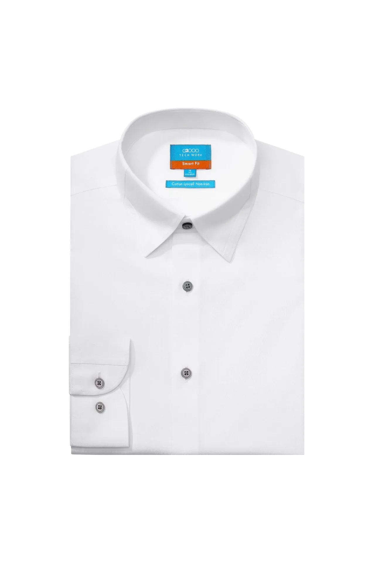 Non-Iron Super Soft Lyocell Blend Textured Shirt in Smart Fit