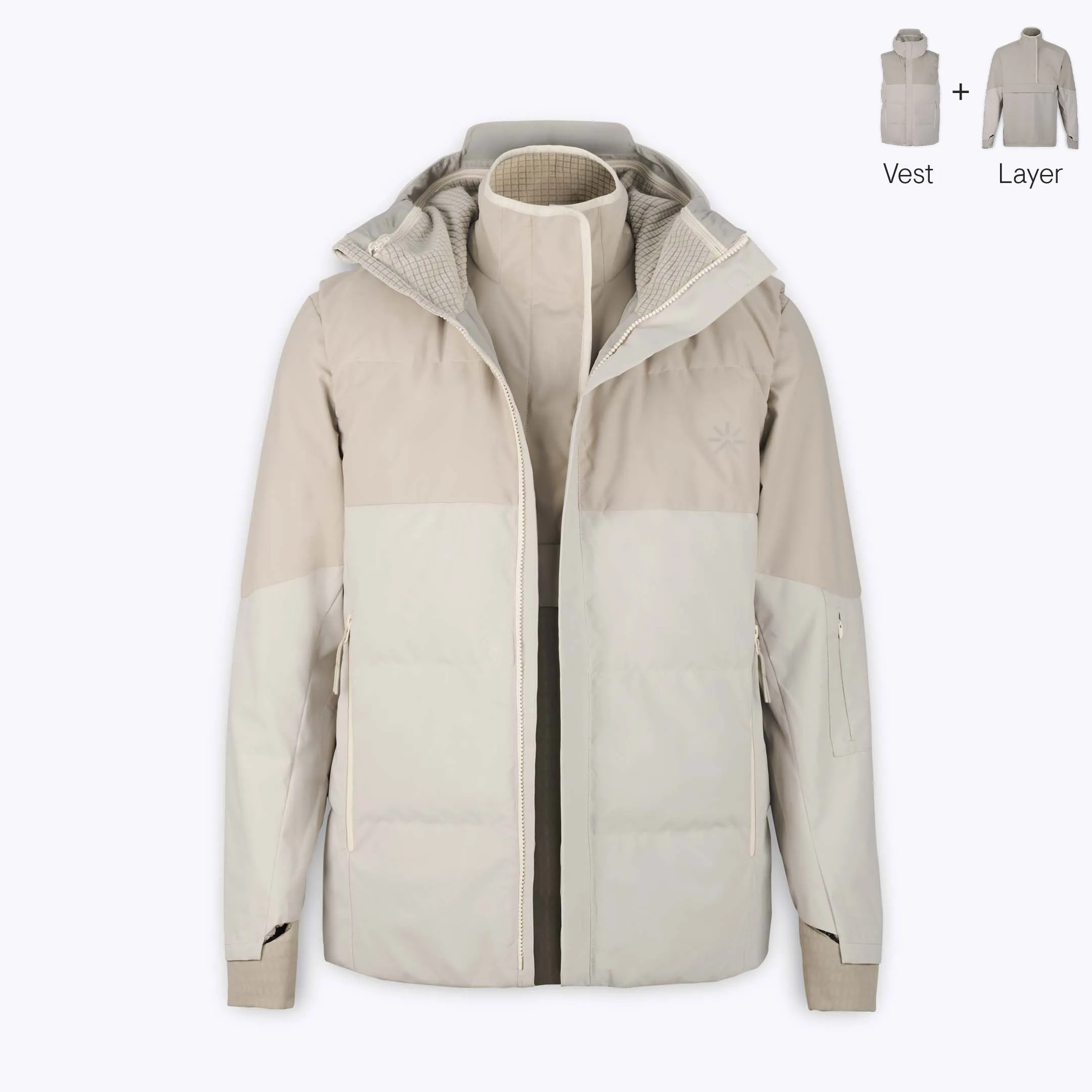 NS60 Jacket Walnut Sand