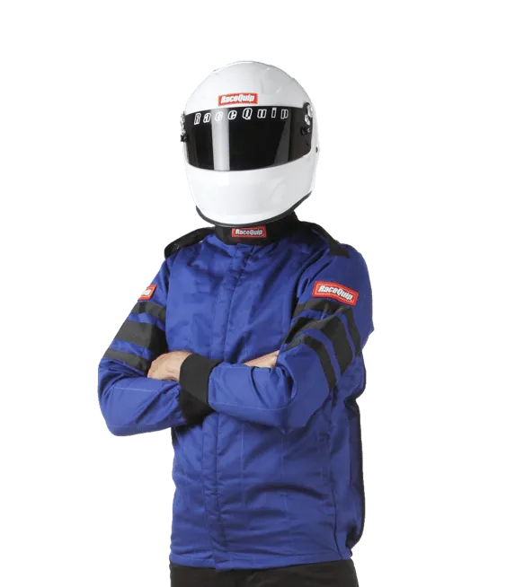 RaceQuip Multi Layer Fire Suit Jacket - Blue - 2XL - 121027