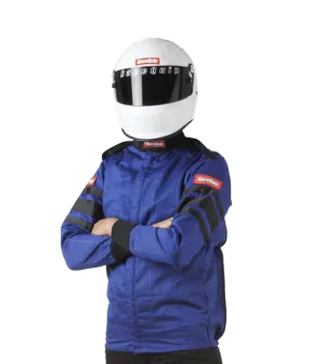 RaceQuip Multi Layer Fire Suit Jacket - Blue - 2XL - 121027