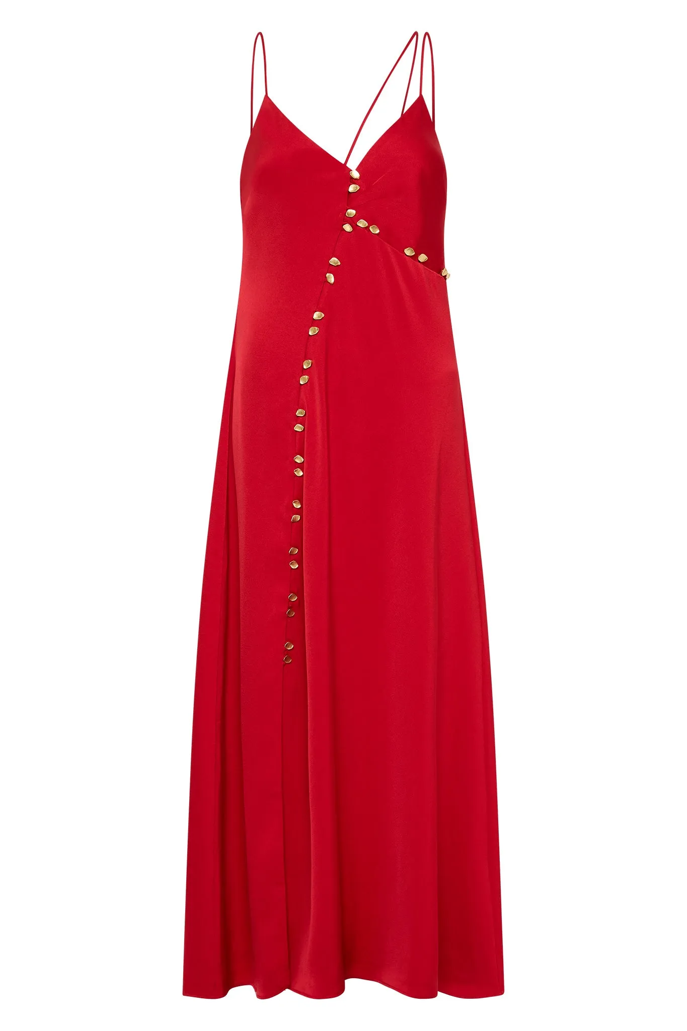 Riddle Button Down Maxi Dress
