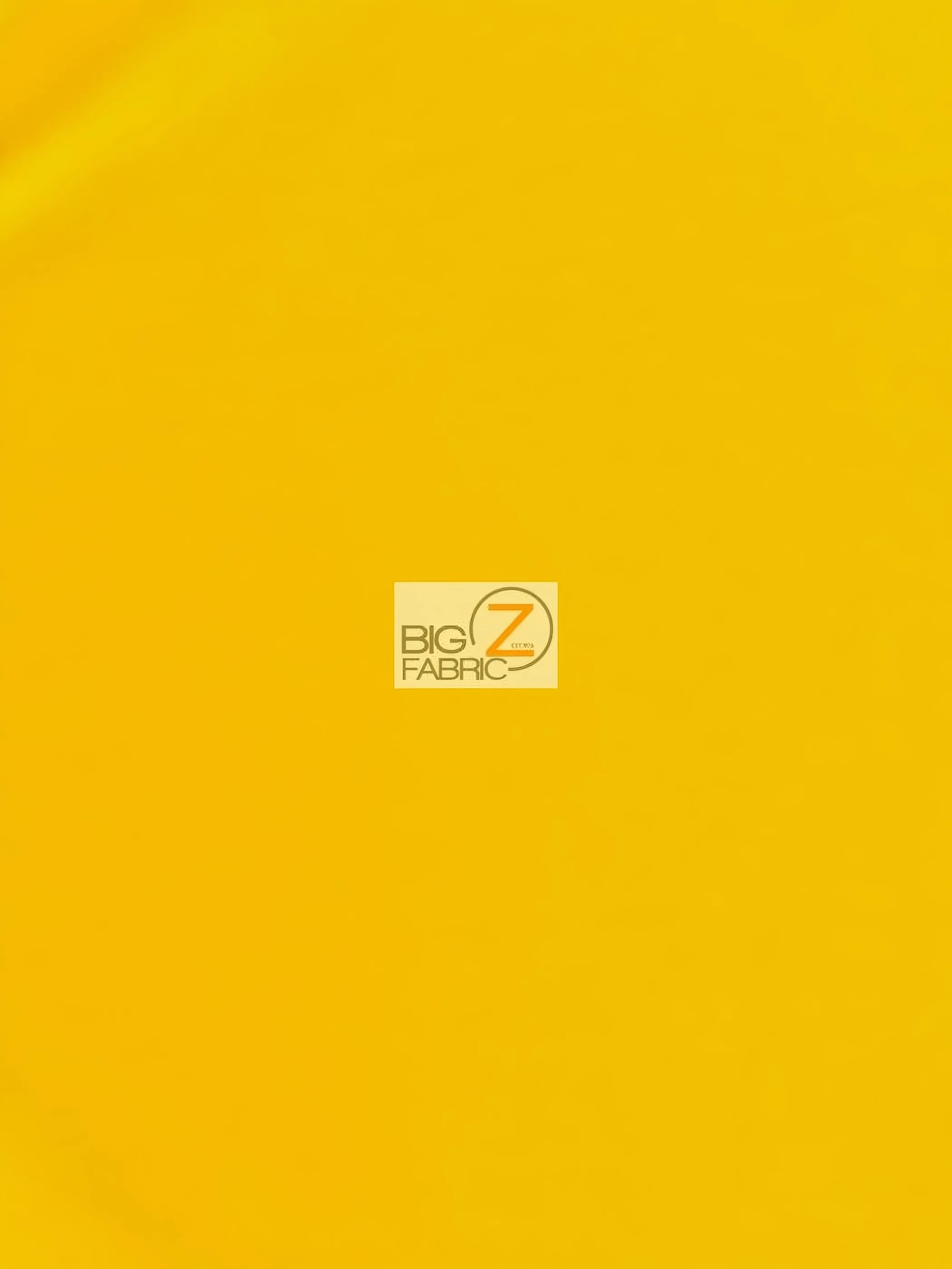 Solid Fleece Fabric / Golden Yellow