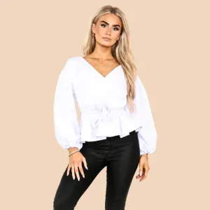 Tops With Frill Sleeves