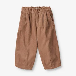 Trousers Tricia Cropped - berry dust