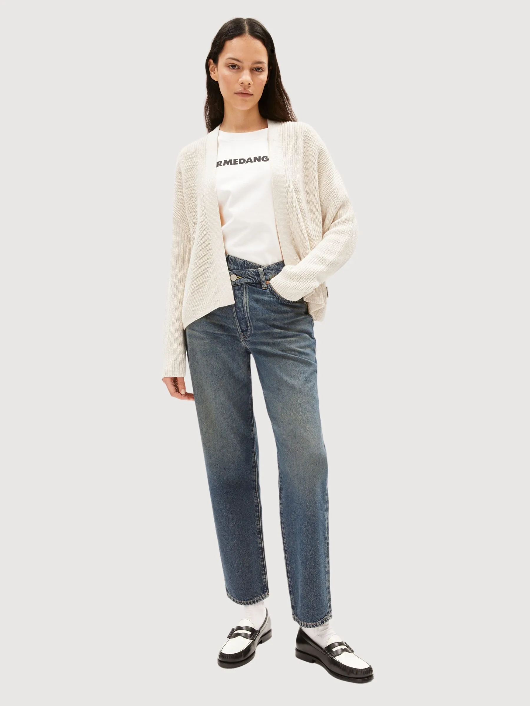 Valentinaa Oatmilk Cardigan | Armedangels