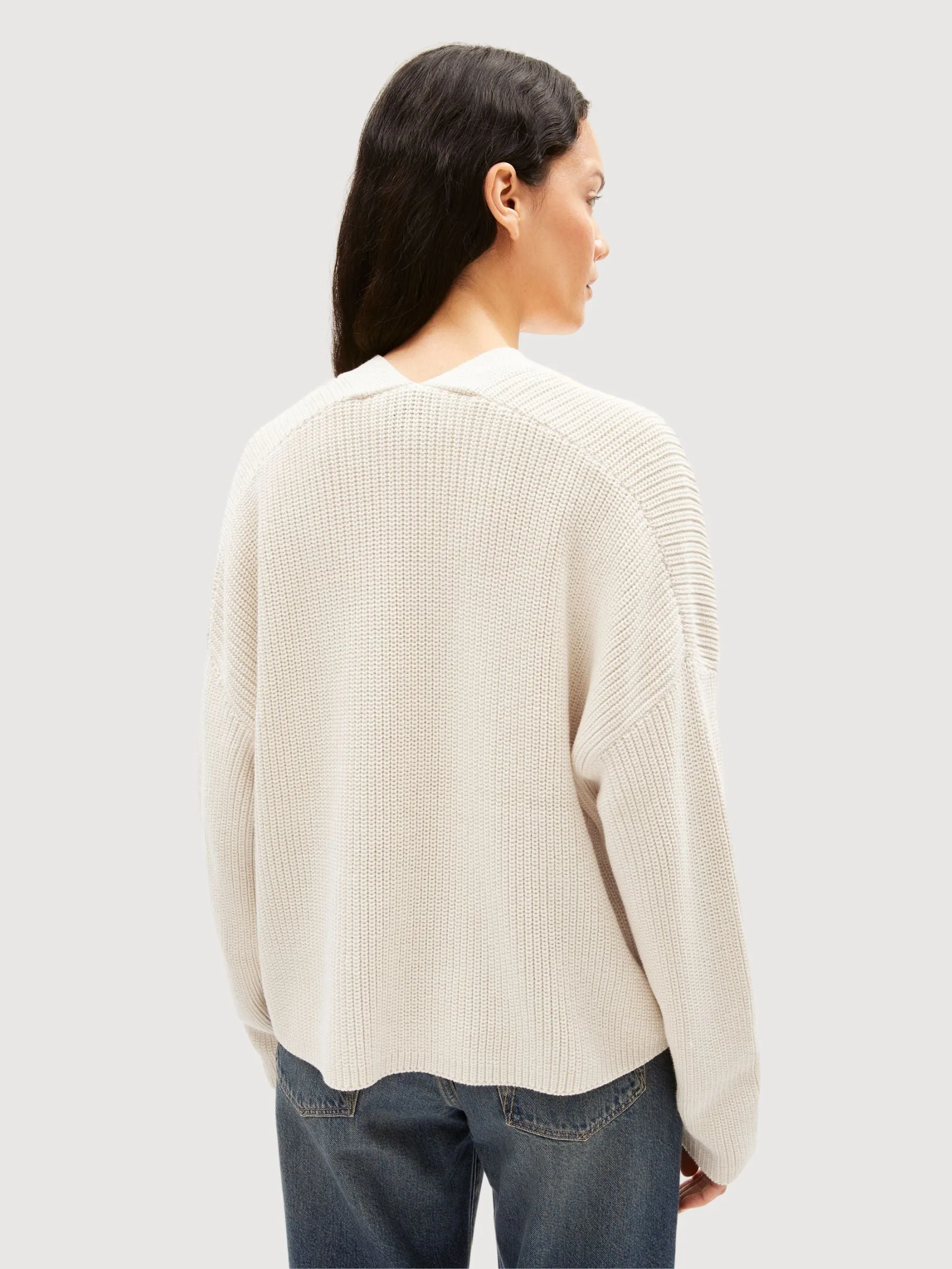Valentinaa Oatmilk Cardigan | Armedangels
