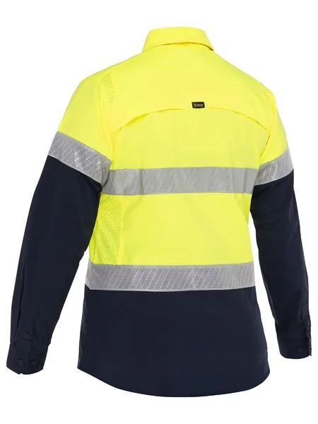 Women’s X Airflow Hi Vis Taped Laser Long Sleeve Shirt - BL6491T