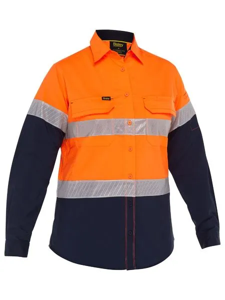 Women’s X Airflow Hi Vis Taped Laser Long Sleeve Shirt - BL6491T