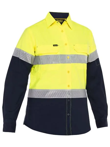 Women’s X Airflow Hi Vis Taped Laser Long Sleeve Shirt - BL6491T